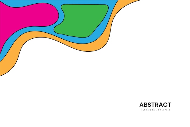 diseño de fondo ondulado abstracto