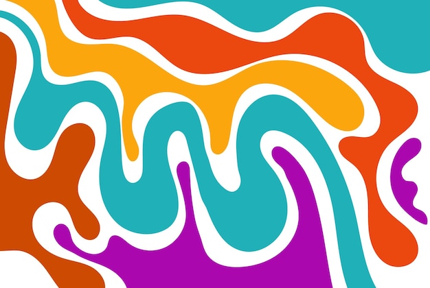 diseño de fondo ondulado abstracto