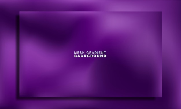 Diseño de fondo de papel tapiz y banner violeta de fondo púrpura degradado suave