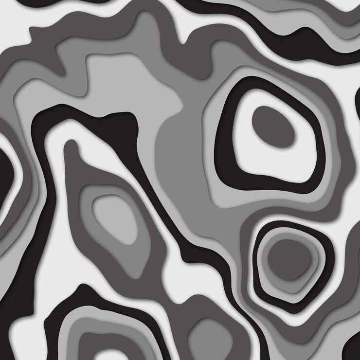 Vector diseño de fondo de papercut colorido abstracto