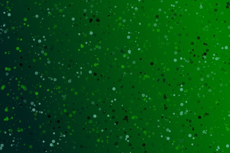 Diseño de fondo de partículas de colores abstractas con gradiente