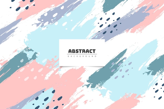 Diseño de fondo pastel abstracto