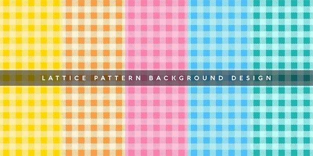 diseño de fondo de patrón de celosía