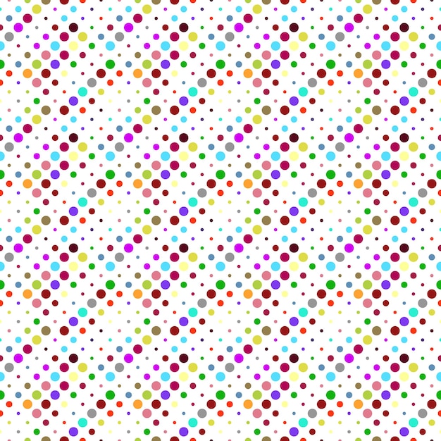 Diseño de fondo de patrón de círculo sin costuras geométrico abstracto
