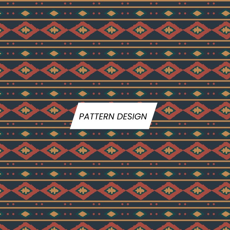 Diseño de fondo de patrón cultural