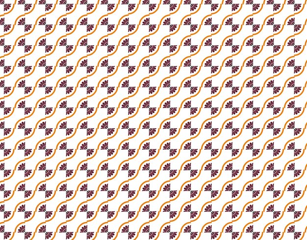 Diseño de fondo de patrón floral abstracto