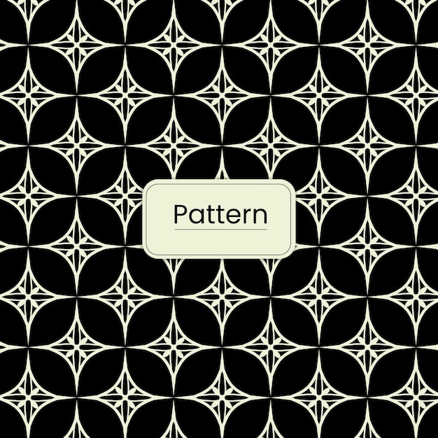 Diseño de fondo con patrón floral sin costuras arte gráfico repetición de patrones decorativos