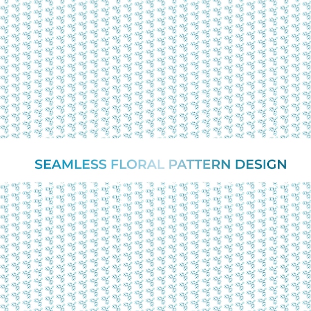 Vector diseño de fondo con patrón floral