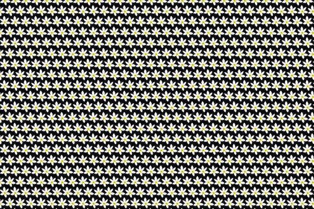 diseño de fondo de patrón de flores