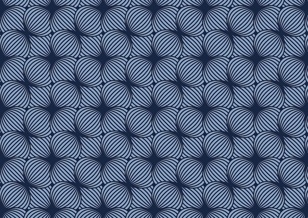 diseño de fondo de patrón geométrico azul