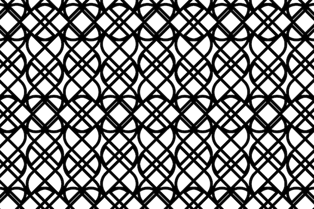 Diseño de fondo de patrón geométrico negro