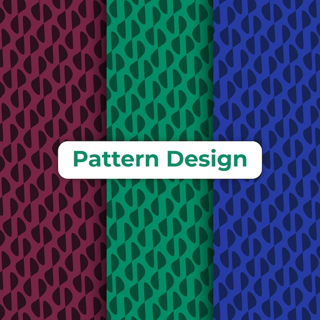 Diseño de fondo de patrón Patrón sin costuras
