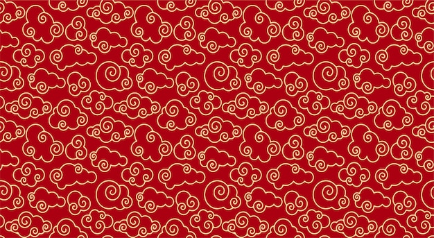 Diseño de fondo de patrón rojo