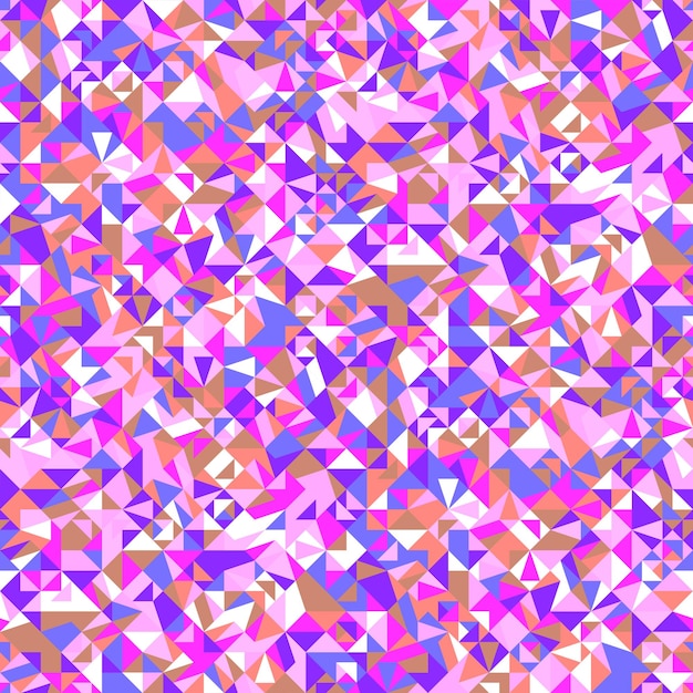 Diseño de fondo de patrón triangular colorido gráfico vectorial abstracto
