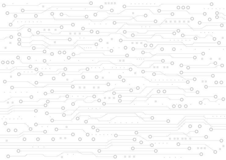 Vector diseño de fondo de placa de circuito para tecnología digital