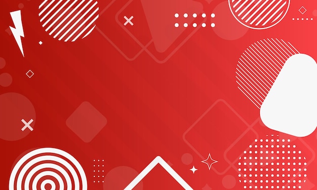 Diseño de fondo plano geométrico abstracto