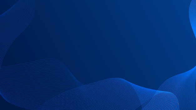 Diseño de fondo premium con patrón diagonal de rayas azules oscuras plantilla de fondo azul vectorial