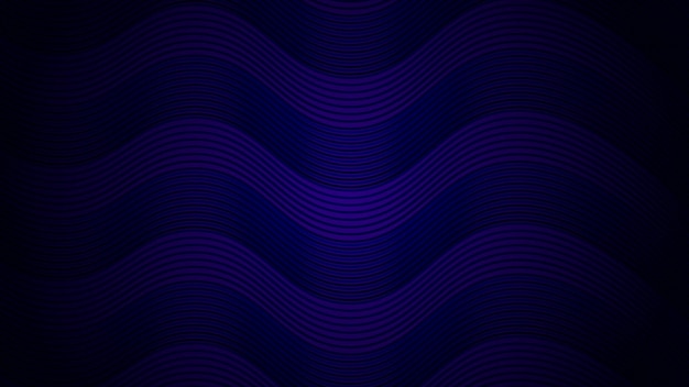 Diseño de fondo premium con patrón de línea azul oscuro con gradiente plantilla vectorial para lujo digital