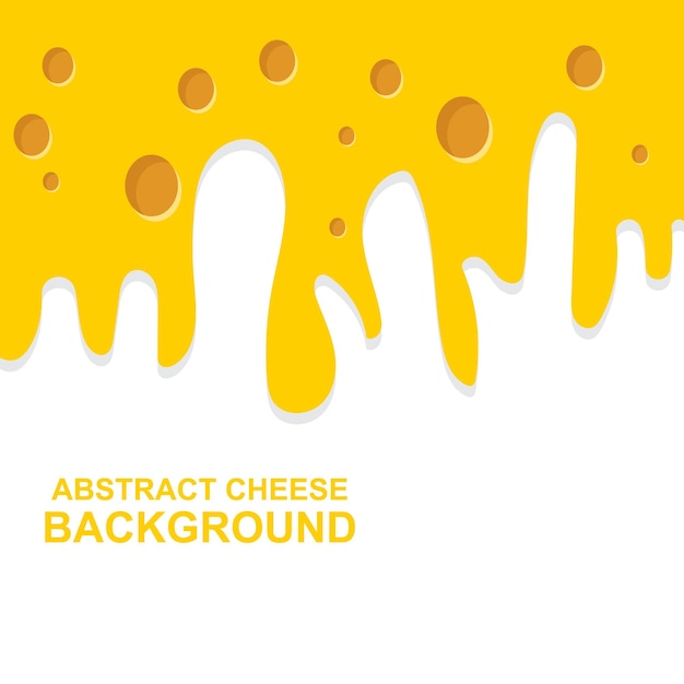 Diseño Fondo Queso Animal Granja Leche Comida Fermentada Vector