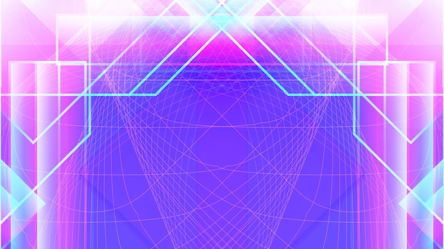 Diseño de fondo realista futurista abstracto moderno neón demasiado tecnológico