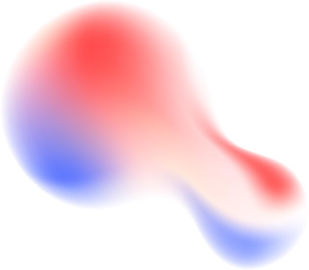 Diseño de fondo de remolino de gradiente azul rojo abstracto