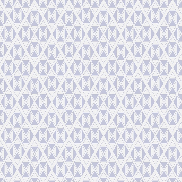Diseño de fondo de rombo geométrico azul claro y patrón triangular