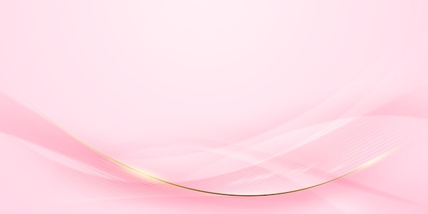 diseño de fondo rosa con lujosos elementos de efecto Ilustración vectorial