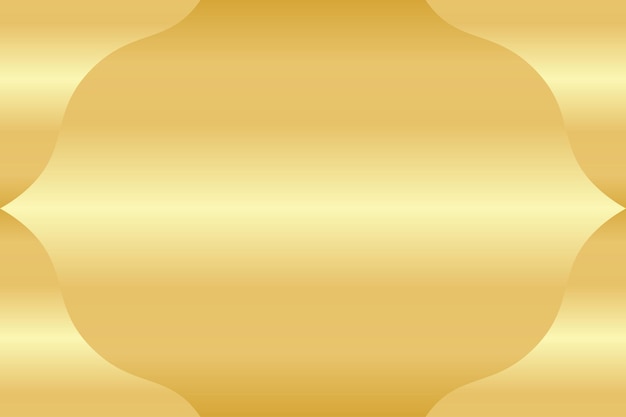 Diseño de fondo simple de onda dorada