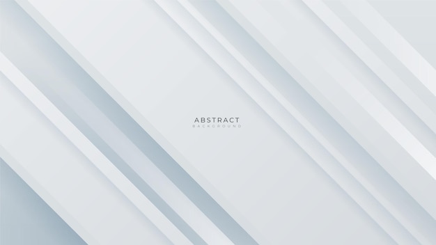 Diseño de fondo de tecnología moderna abstracta de formas geométricas blancas mínimas simples Plantilla web de fondo de patrón de banner de diseño de presentación gráfica abstracta de vector