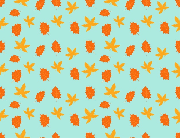 Diseño de fondo de temporada sin costuras de patrón de otoño abstracto para máscara cara almohada ropa tela envoltura de regalo Vector