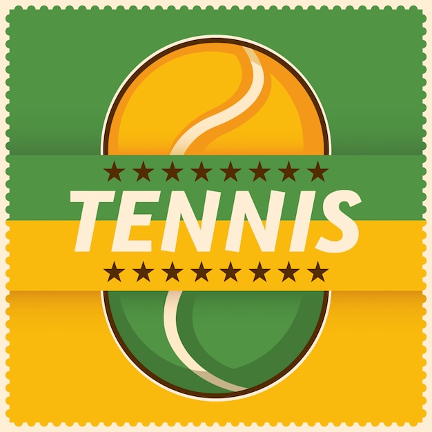 Vector diseño de fondo de tenis