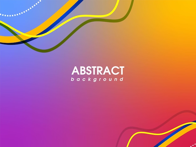 Diseño de fondo con textura abstracta colorida con plantilla