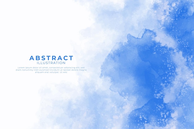 Diseño de fondo con textura de acuarela abstracta para su logotipo de banner de postal de fecha