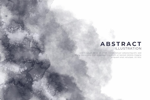 Diseño de fondo con textura de acuarela abstracta para su logotipo de banner de postal de fecha