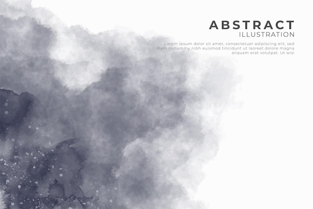 Diseño de fondo con textura de acuarela abstracta para su logotipo de banner de postal de fecha
