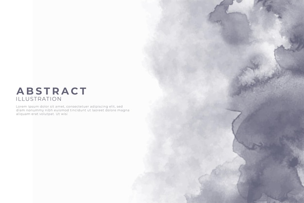 Diseño de fondo con textura de acuarela abstracta para su logotipo de banner de postal de fecha