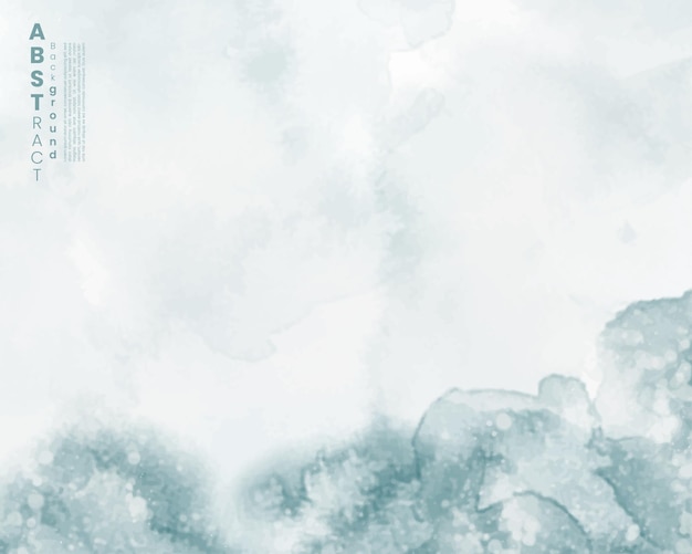 Diseño de fondo con textura de acuarela abstracta para su logotipo de banner de postal de fecha