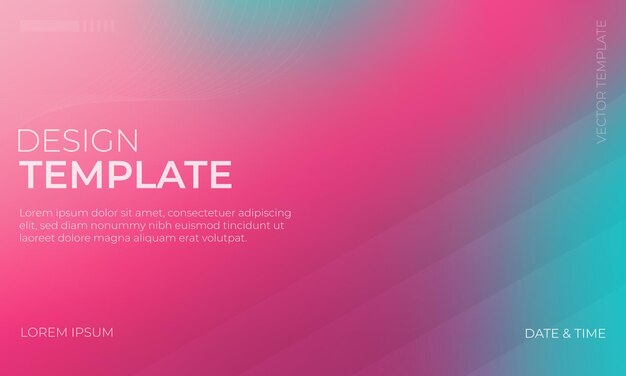 Diseño de fondo de textura granulada con gradiente vectorial rosa y azul azul azul elegante