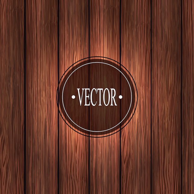 Vector diseño de fondo de textura de madera. ilustración de madera oscura natural