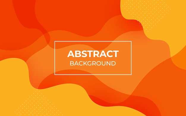 Diseño de fondo texturizado naranja dinámico en estilo 3D con fondo vectorial EPS10 de color naranja