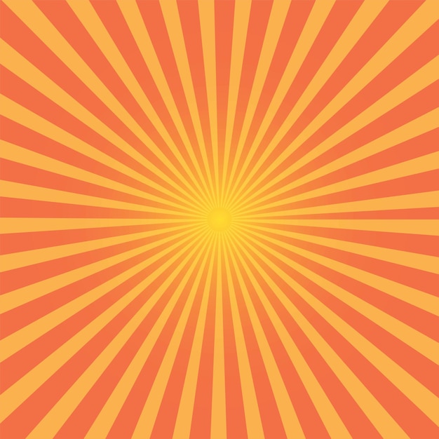 Vector diseño de fondo de vector libre sunburst