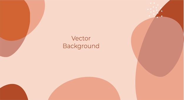 Diseño de fondo de vector de papel tapiz único mínimo creativo abstracto