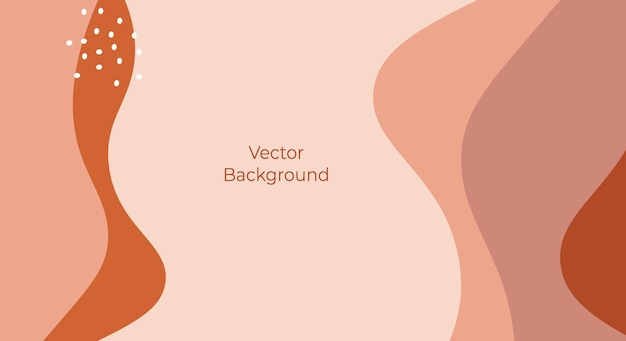 Diseño de fondo de vector de papel tapiz único mínimo creativo abstracto