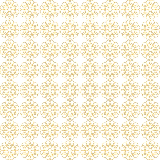 Diseño de fondo de vector de patrón dorado