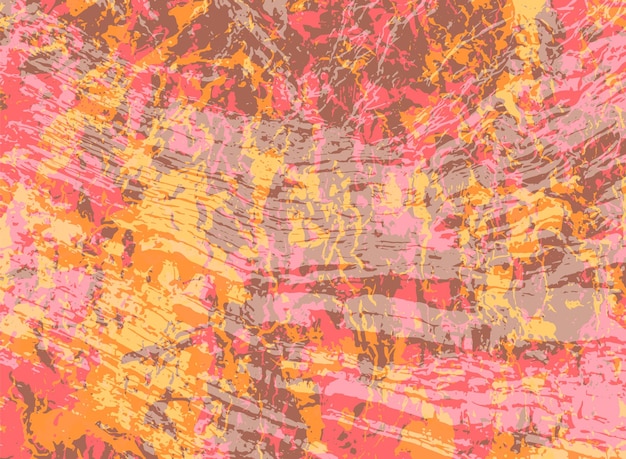 Diseño de fondo de vector de pintura vieja grunge Imitación de pintura a mano