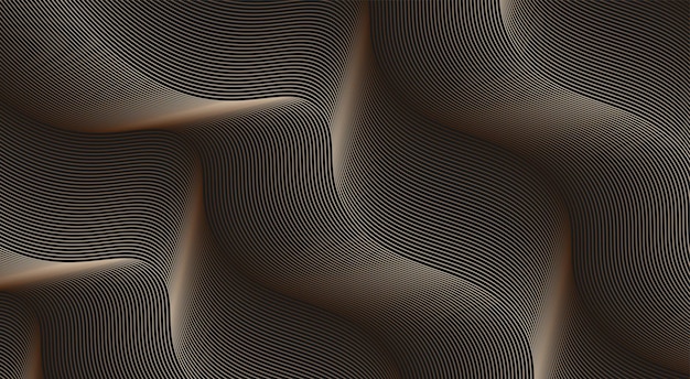 Diseño de fondo vectorial abstracto con composición de efecto dinámico