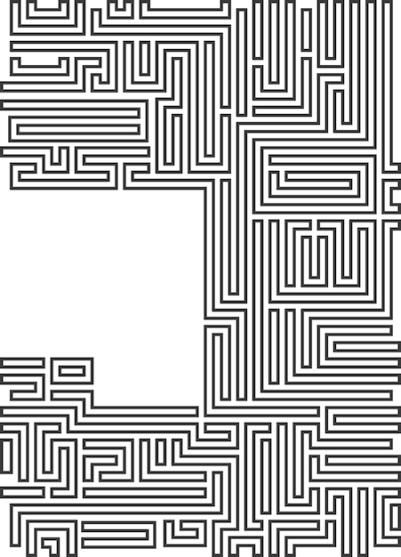 Diseño de fondo vectorial abstracto con textura de mosaico de laberinto Buena portada para libro sobre psicología resolución de problemas creativos estudio de pensamiento lógico de las relaciones humanas