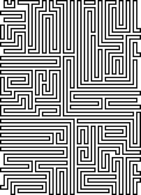Diseño de fondo vectorial abstracto con textura de mosaico de laberinto Buena portada para libro sobre psicología resolución de problemas creativos estudio de pensamiento lógico de las relaciones humanas
