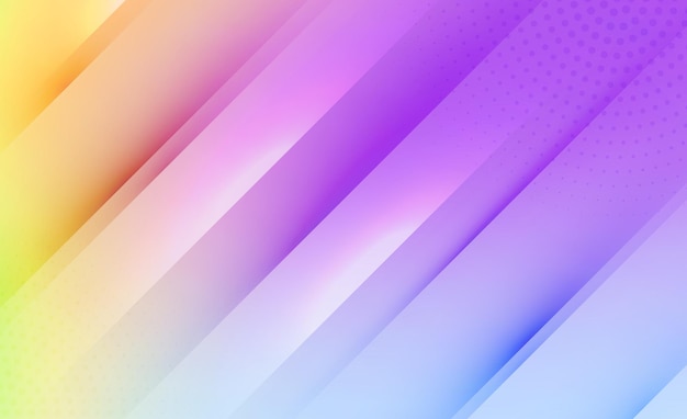 Diseño de fondo vectorial de gradiente colorido