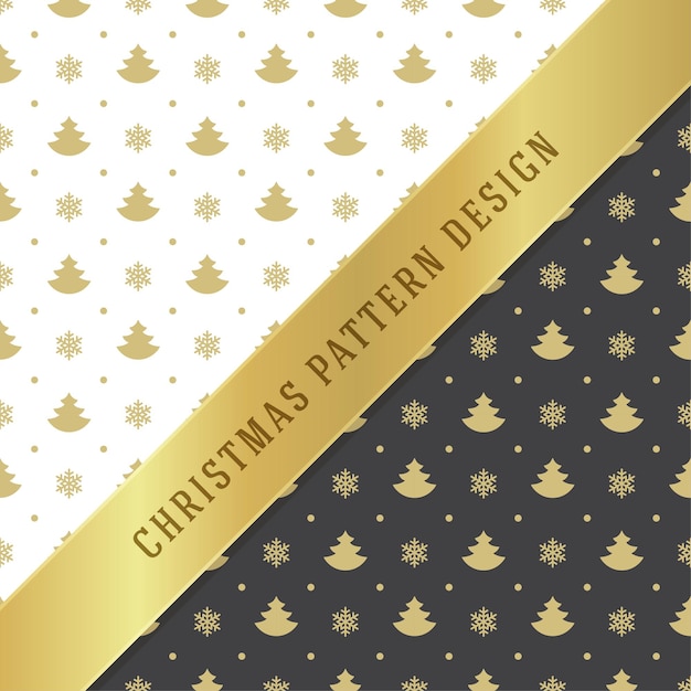 Diseño de fondo vectorial de patrón navideño para envolver tarjetas de felicitación de papel y decoración de envases